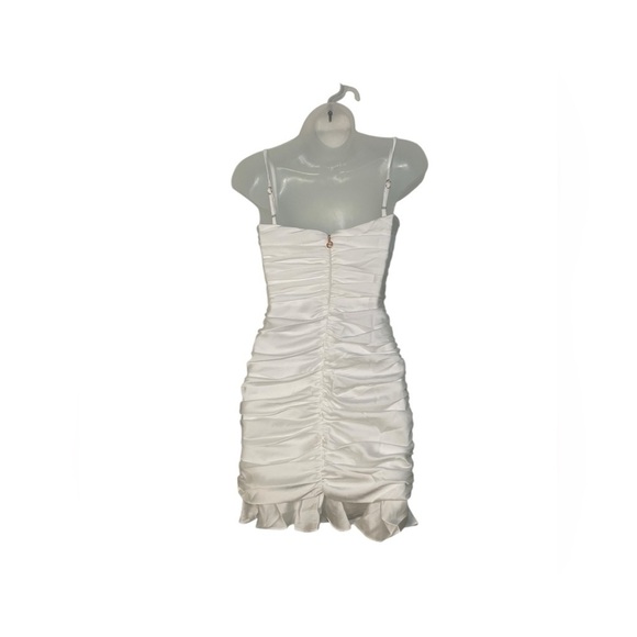 Nookie New Cooper White Mini Dress Size XS - Picture 4 of 6